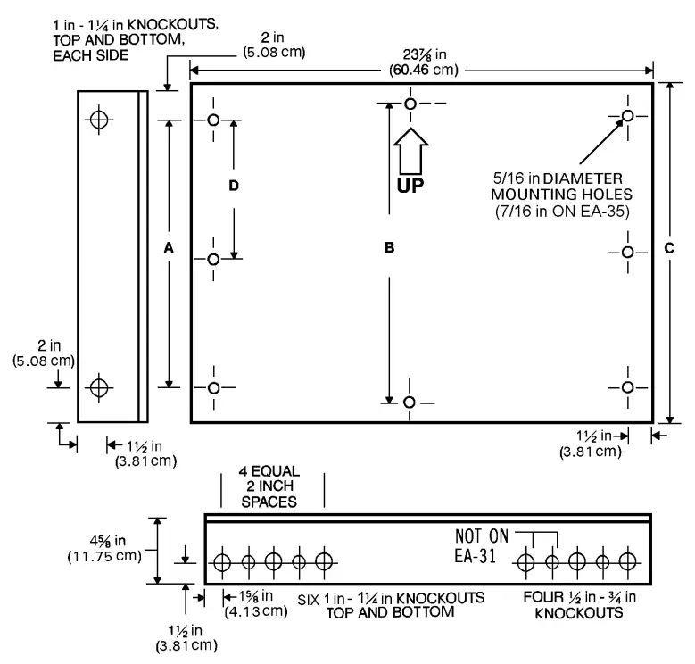SIEMENS Cp-35 System 3 Universal Alarm Control Unit - Displays Power Supply diagram