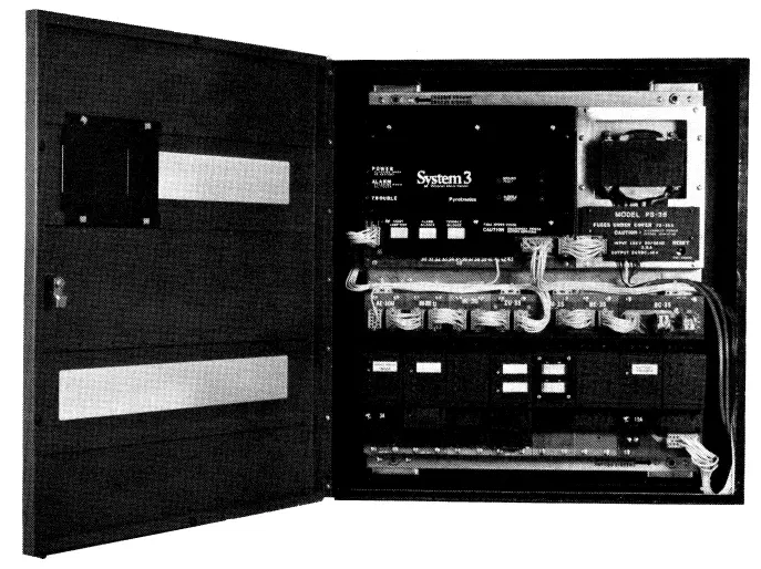 SIEMENS Cp-35 System 3 Universal Alarm Control Unit - Displays Power Supply