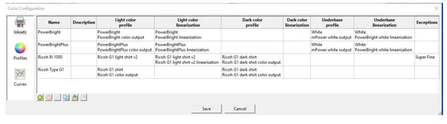 RICOH Ri 1000 Direct to Garment Printers-Brightness Adjustment1