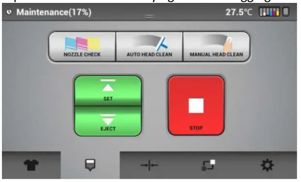 RICOH Ri 1000 Direct to Garment Printers-Cleaning procedure11