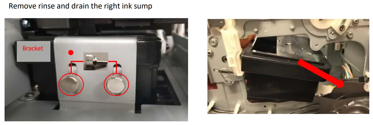 RICOH Ri 1000 Direct to Garment Printers-Cleaning procedure44