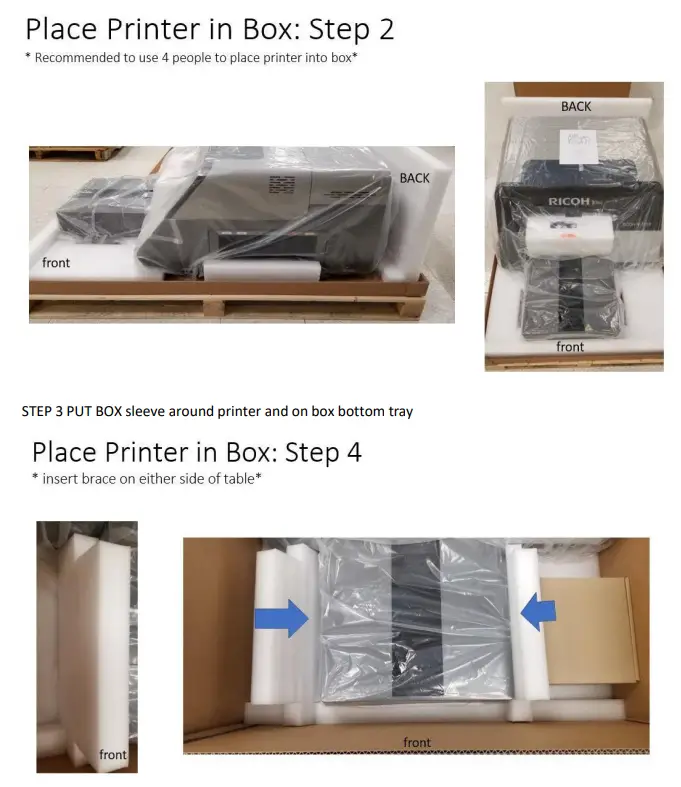 RICOH Ri 1000 Direct to Garment Printers-Cleaning procedure47