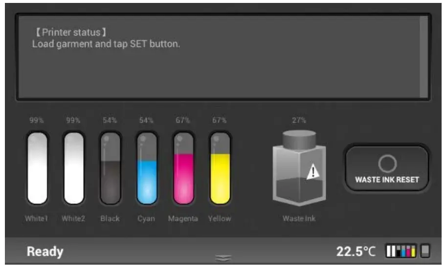 RICOH Ri 1000 Direct to Garment Printers -Color to be Removed29