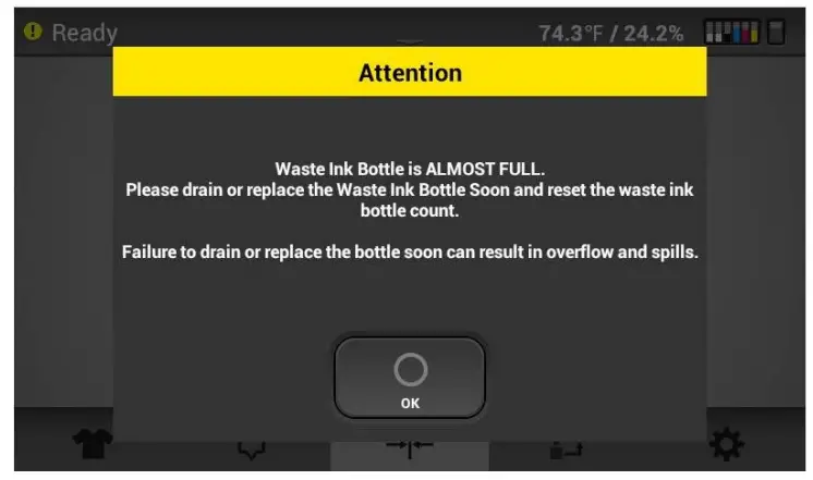 RICOH Ri 1000 Direct to Garment Printers -Color to be Removed6