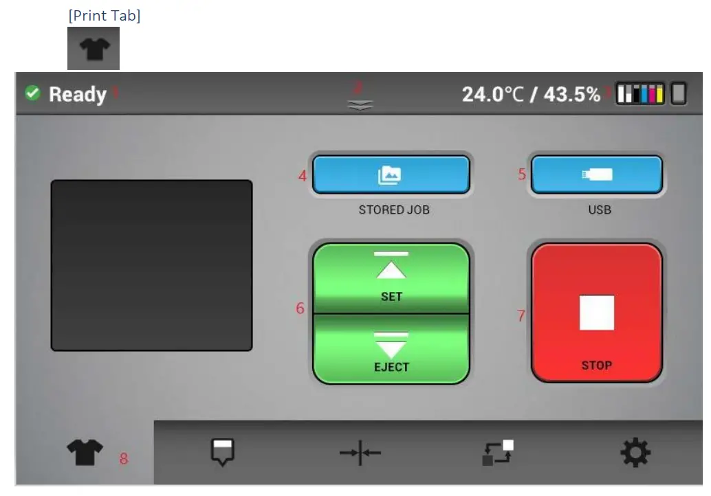 RICOH Ri 1000 Direct to Garment Printers-Part18