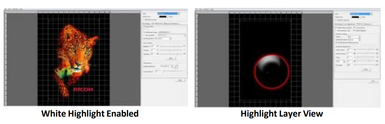 RICOH Ri 1000 Direct to Garment Printers -White Highlight Enabled
