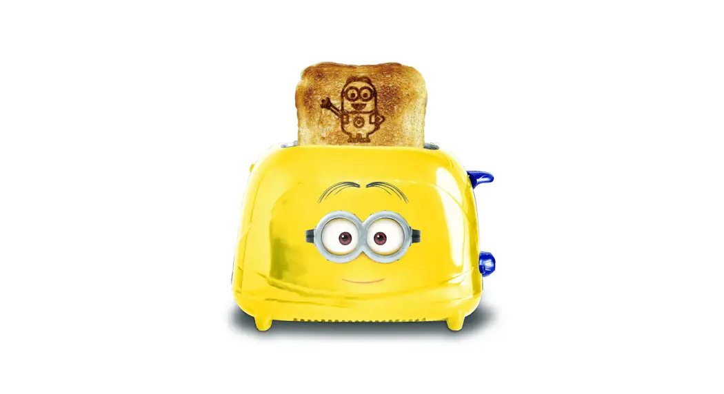 Uncanny Brands 1727473 Dave 2-slice Toaster- Toast Iconic Minion On Your Toast Instructions