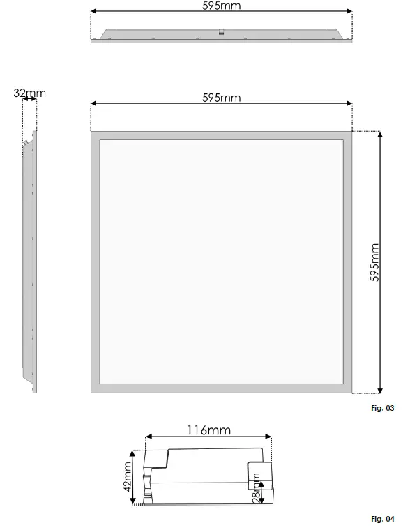 ARTECTA-A0160200-Argos-LED-Panel-60x60-3000-K-UGR19-FIG-8