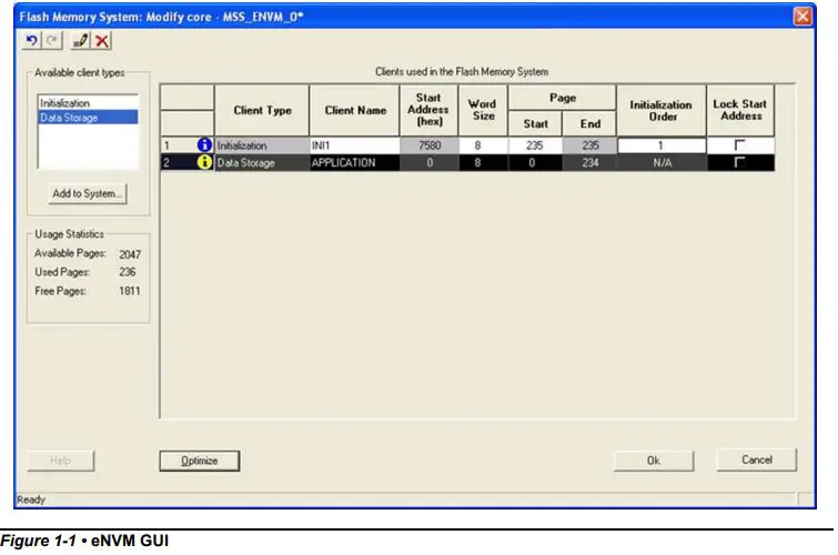 Microsemi-SmartDesign-MSS-Embedded-Nonvolatile-Memory-(eNVM)-product
