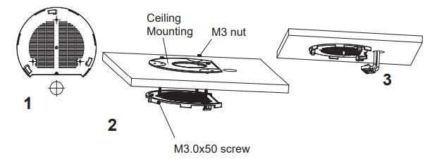 GRANDSTREAM Wi-Fi Access Point GWN7605 Installation Guide - Ceiling Mount