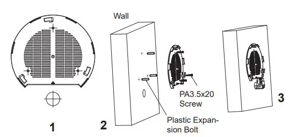 GRANDSTREAM Wi-Fi Access Point GWN7605 Installation Guide - Wall Mount