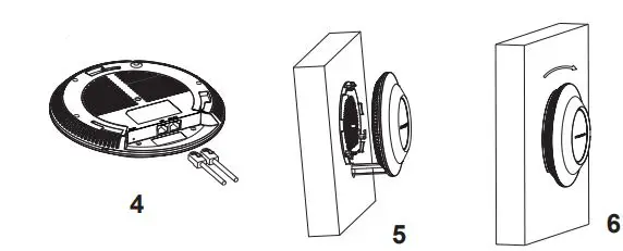 GRANDSTREAM Wi-Fi Access Point GWN7605 Installation Guide - Wall Mount