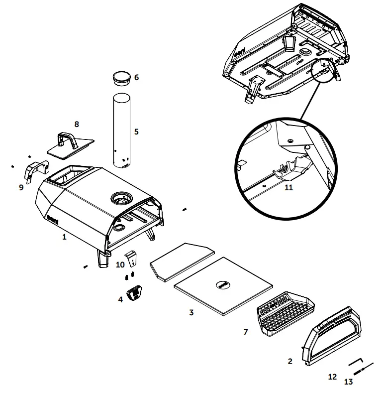 ooni Karu 16 Multi-Fuel Pizza Oven -fig 6