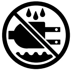Wet Conditions Alert Icon
