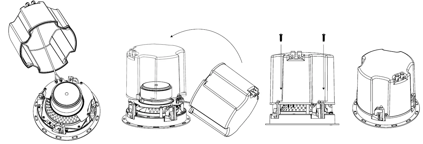 Motion MartinLogan Motion White In-Wall Speaker Painting the Speaker Grille