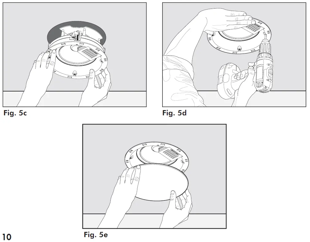 Motion MartinLogan Motion White In-Wall Speaker Speaker Installation-1