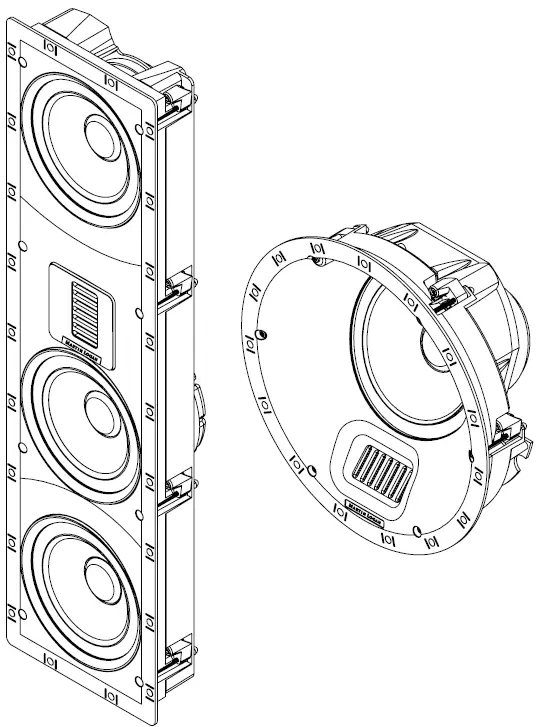 Motion MartinLogan Motion White In-Wall Speaker