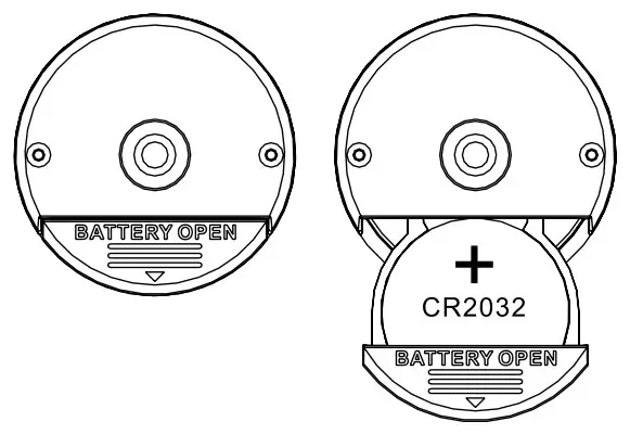 Harley Benton 375784 Humi Doctor Clip-on Hygrometer - battery