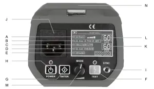 promaster PL400 Digital LCD Control Studio Flash - overvirew