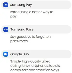 FIG 8 Essential apps