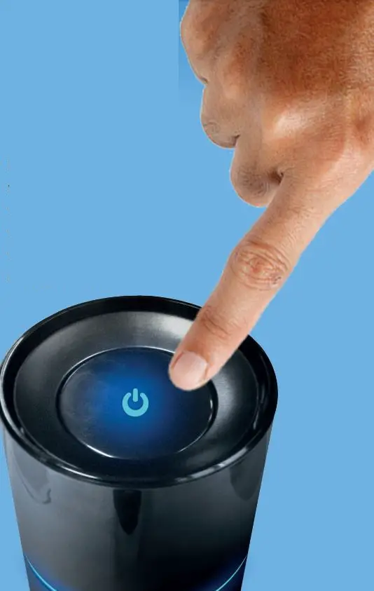 LASCAR electronics EL-WEM Wireless Indoor Air Quality Monitor User Guide - Turn on your EL-WEM