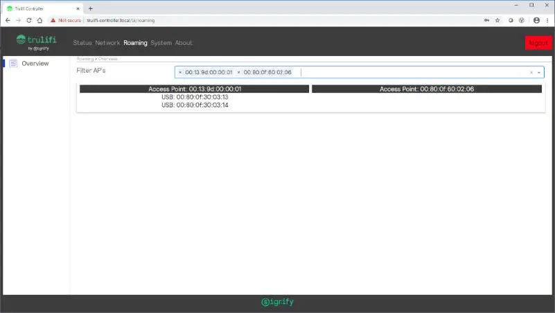 signify Trulifi Controller 6800 fig 18