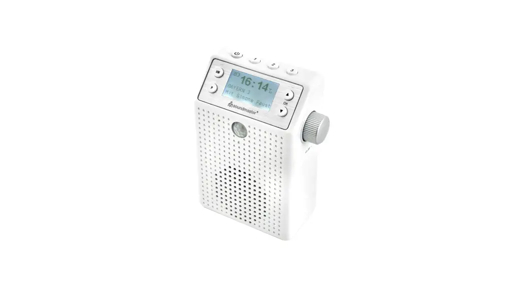 Soundmaster Dab60 Wall Socket Radio With Motion Detector Instruction Manual