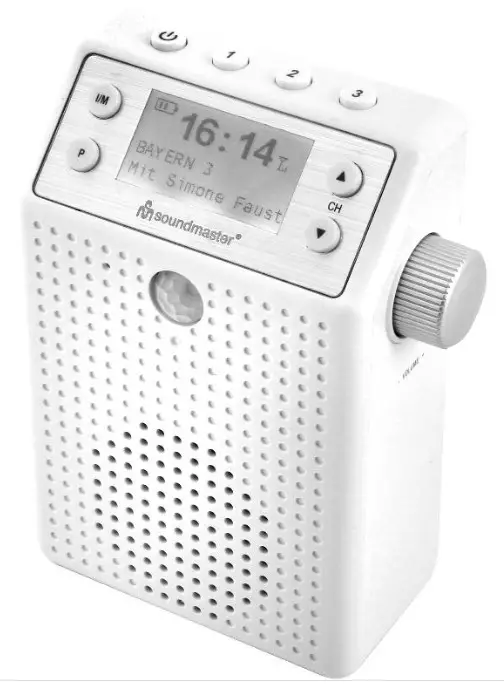 soundmaster DAB60 Wall Socket Radio with Motion Detector