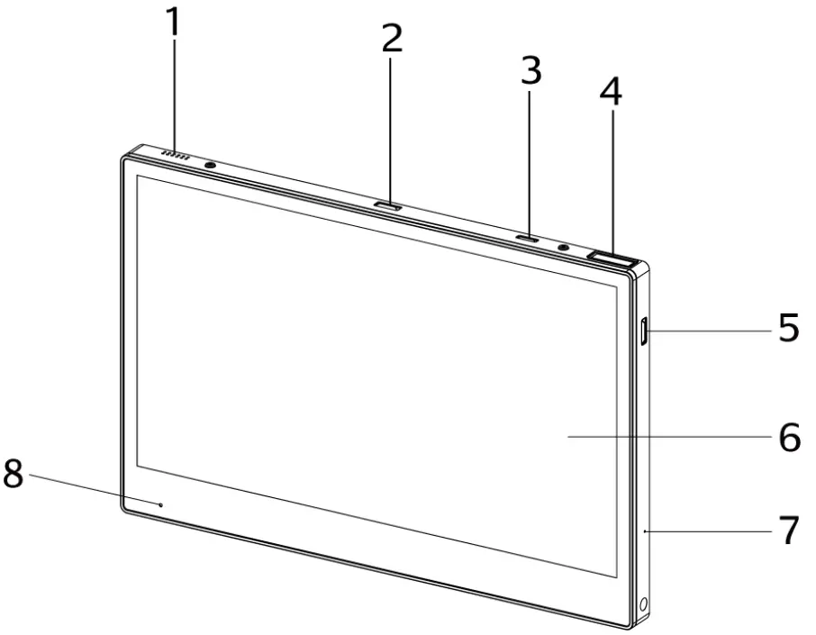 FLYTECH M276 Hybrid POS Hospitality-Front View