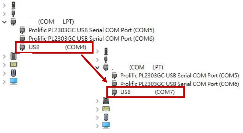 FLYTECH M276 Hybrid POS Hospitality-Set COM Port
