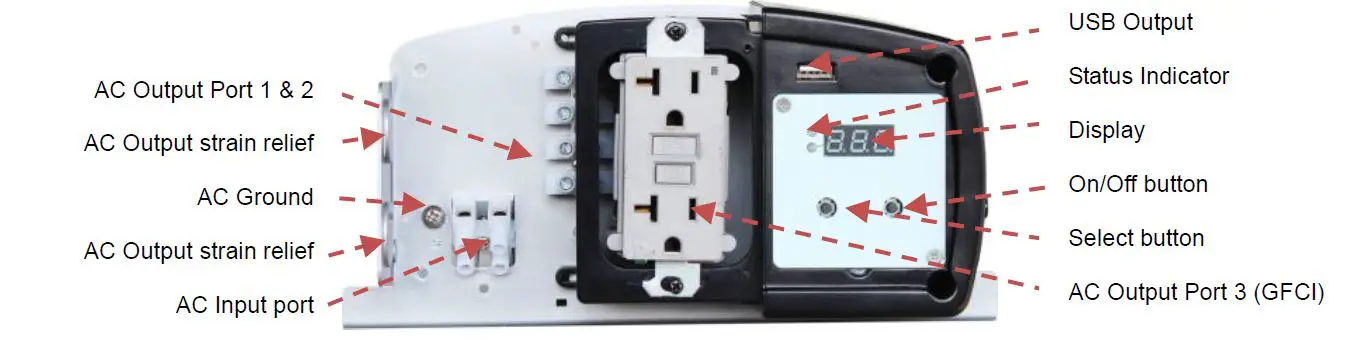 Nature POWER 38326 Inverter 2000W with 55Amp Inverter Charger fig1