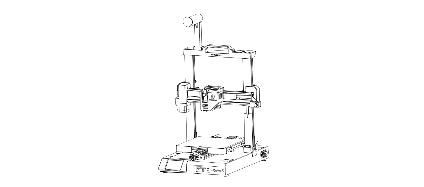 Mingda Magician X Auto-leveling 3d Printer User Manual