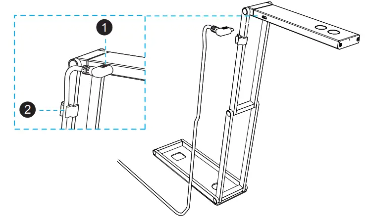 VISAN P4U 4K Document Camera - Connection Settings