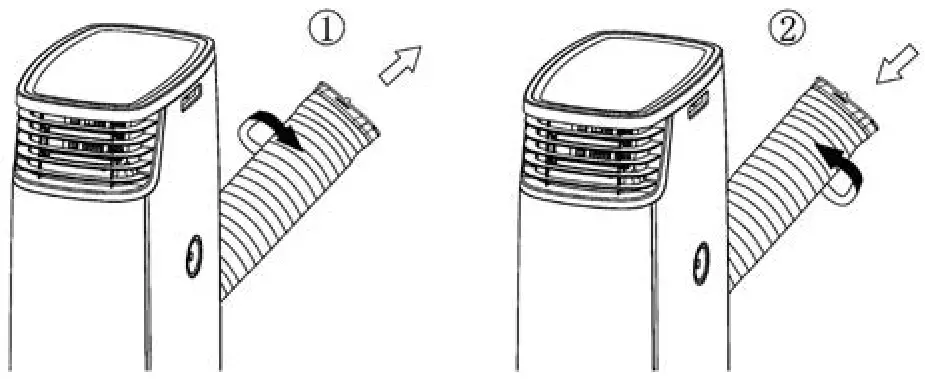 Dimplex DCP11MULTI Multidirectional Portable Air Conditioner - EXHAUST HOSE