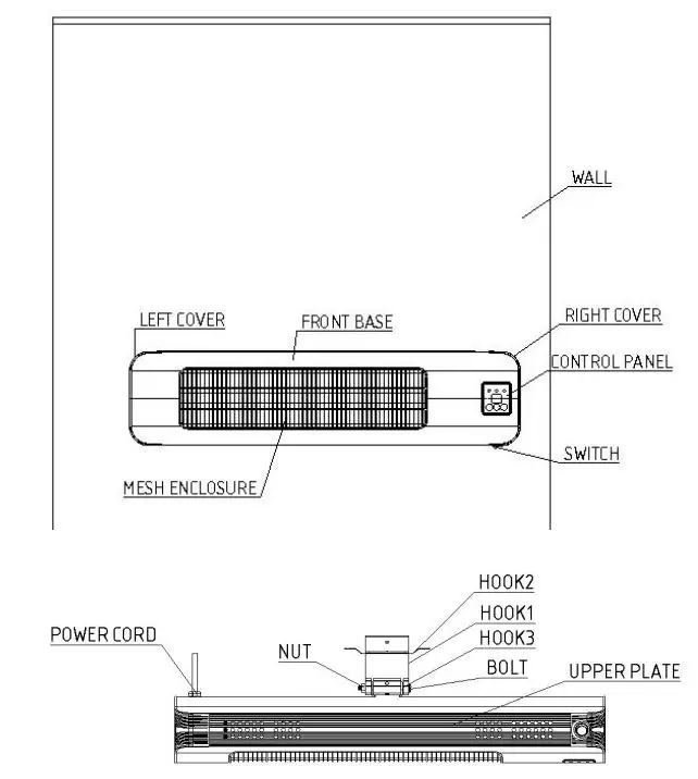 Sunday Living WPH-15R Patio Heater 3