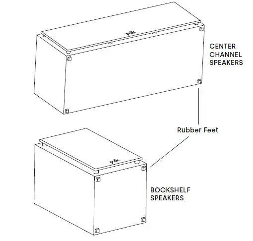 polk XT15 Compact Bookshelf Speakers fig1