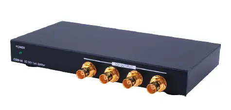Cda-sdi400 3g-sdi 1 By 4 Splitter User Manual Cda-sdi400 3g-sdi 1 By 4 Splitter User Manual