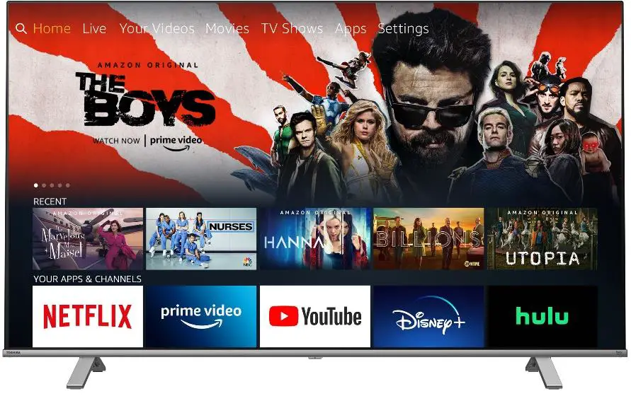 TOShIBA 4K ULTRAHD Cover