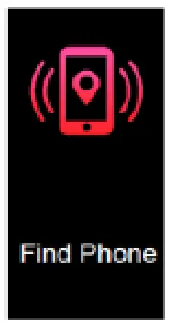 DENVER BFH 242 Fitness Band - Find Phone