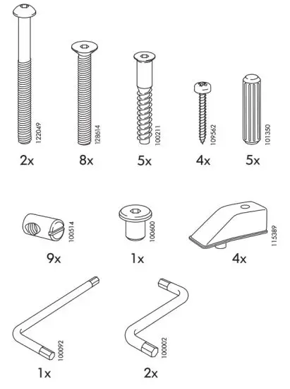 IKEA 301.678.47 EKORRE Rocking Moose - MODEL