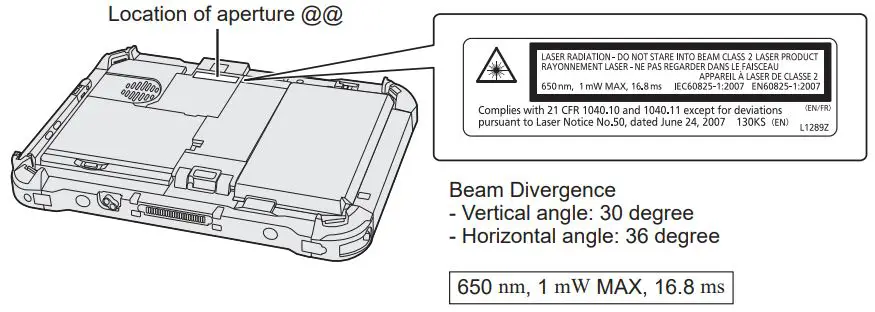 Panasonic FZ-G2 Series Personal Computer Instruction Manual - Marking
