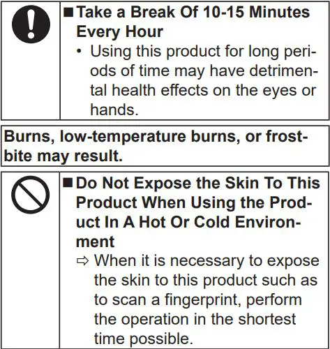 Panasonic FZ-G2 Series Personal Computer Instruction Manual - Safety Precautions