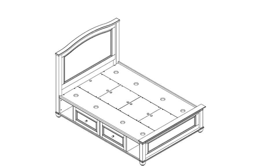 Chelsea Storage Bed Assembly Instruction Manual