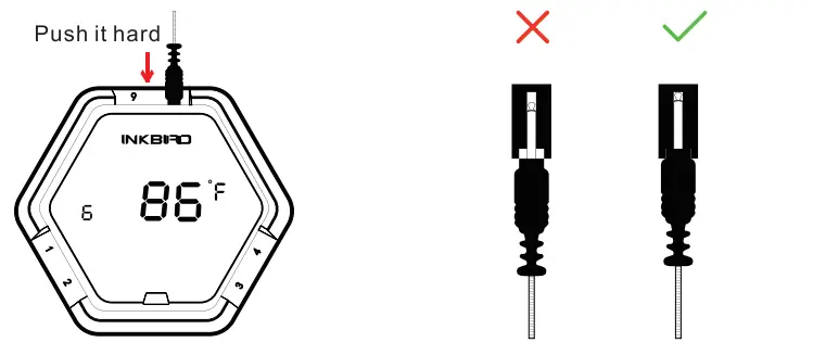 Shenzhen Yingbojingkong Technology IB-IBT02 Wireless Bluetooth BBQ Thermometer 1