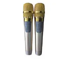 a close up of a microphone