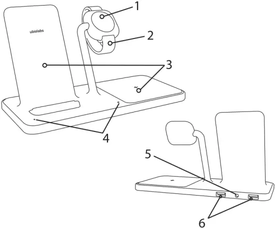 Wireless Stand Features