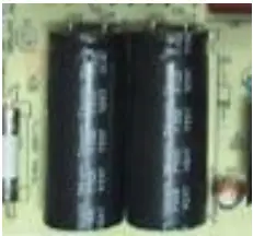 SHARP PN-65HC1 LCD Monitor Big Pad 10 Capacitors