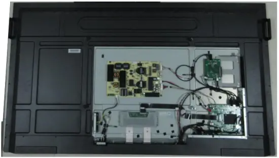 SHARP PN-65HC1 LCD Monitor Big Pad Back cover A