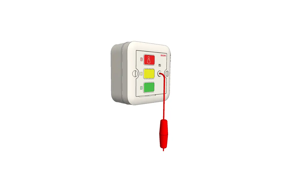 Ascom Nuwpc3- Hx Wireless Pull Cord Module Installation Guide