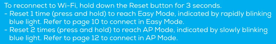 geeni GNC-WW107 Tap Smart WiFi Light Switch User Guide - Reset the device